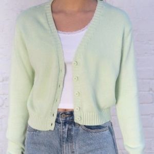 Brandy Green Billie Sweater NWOT